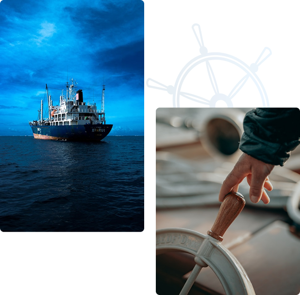 Maritime industry illustration